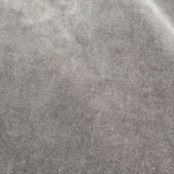 J Jill Charcoal Gray Velvet Velour Pants Jeans Stretch Taper Womens 8 Petite - Picture 4 of 12